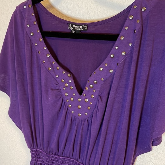 Purple dress - Picture 2 of 2